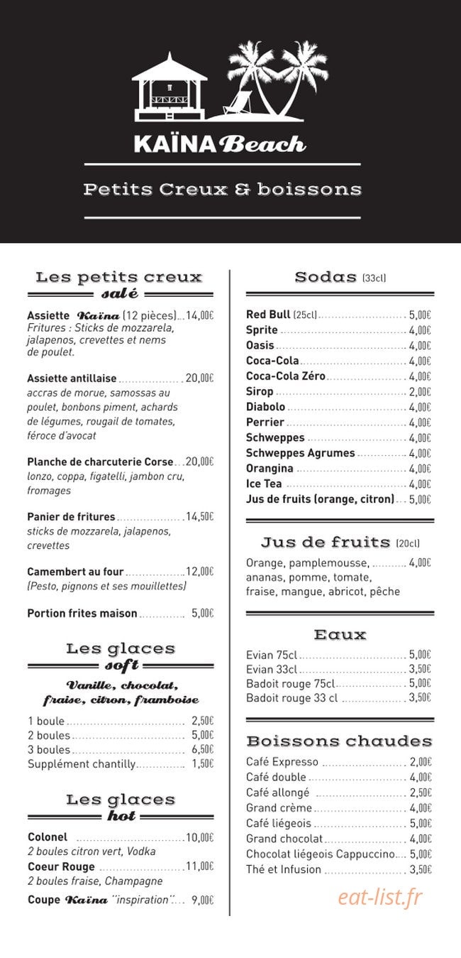 Kaina Beach — carte page 5