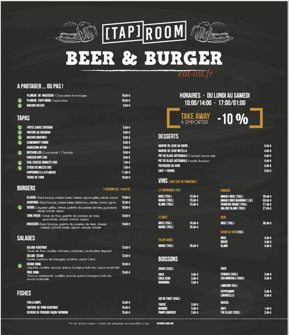 La bière des Îles d'Or — carte page 1