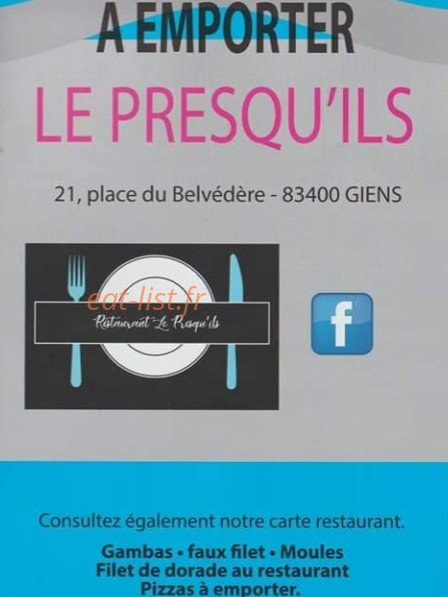 La Presqu'ile — carte page 1