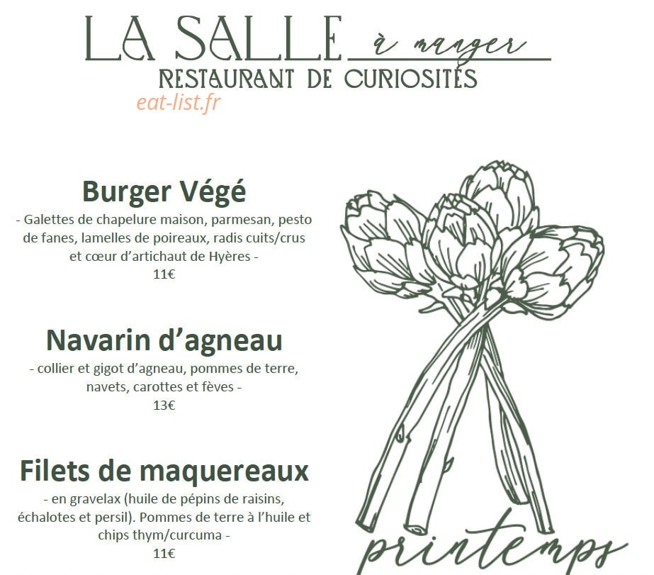 La Salle — carte page 1