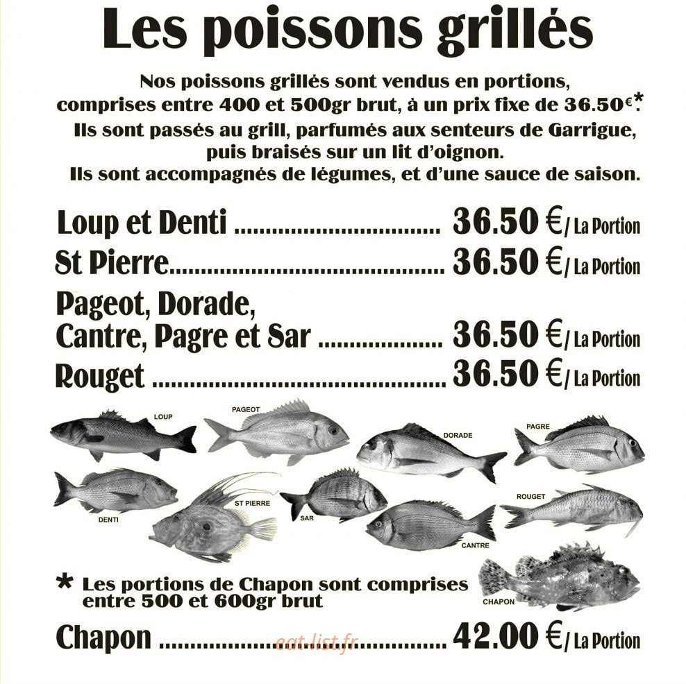 La Trinquette — carte page 2