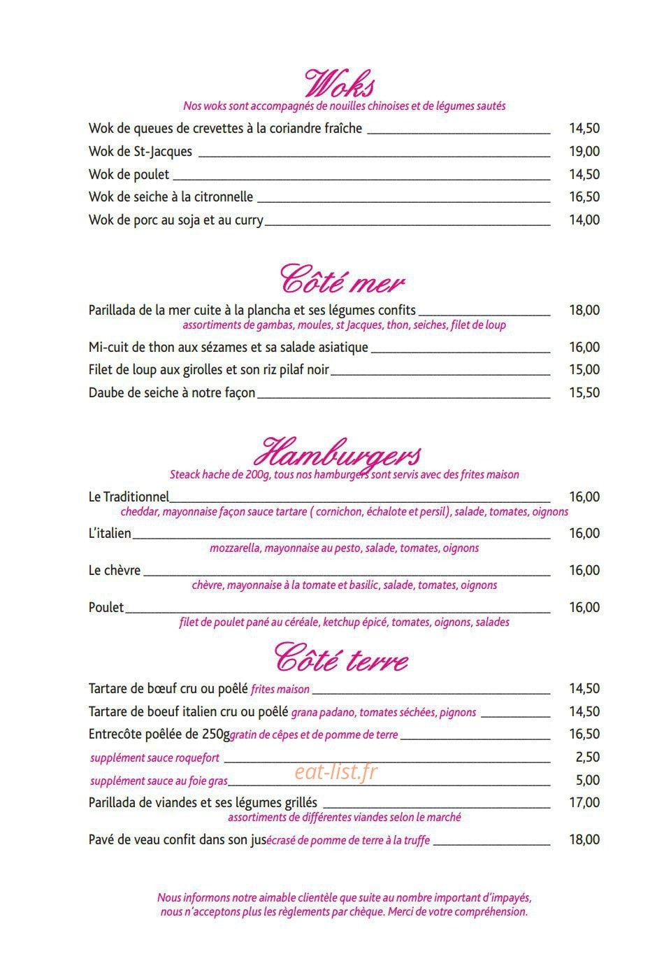 Le Cabanon — carte page 3