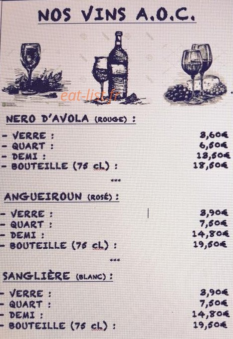 Le Café Italien — carte page 5