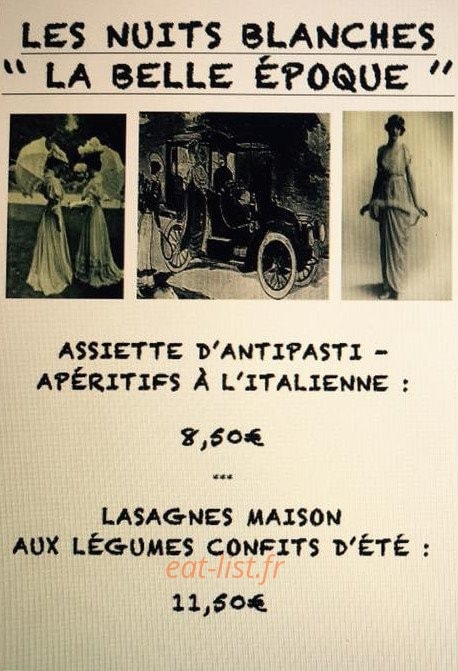 Le Café Italien — carte page 3