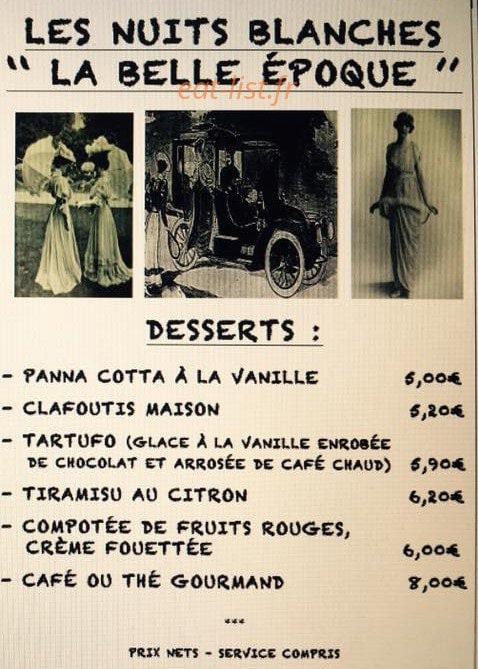 Le Café Italien — carte page 4