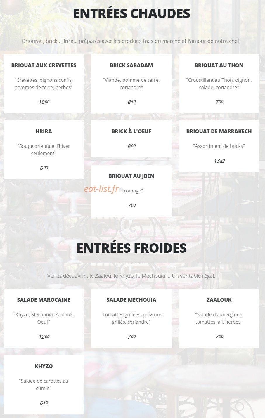 Le Jardin de Saradam — carte page 4