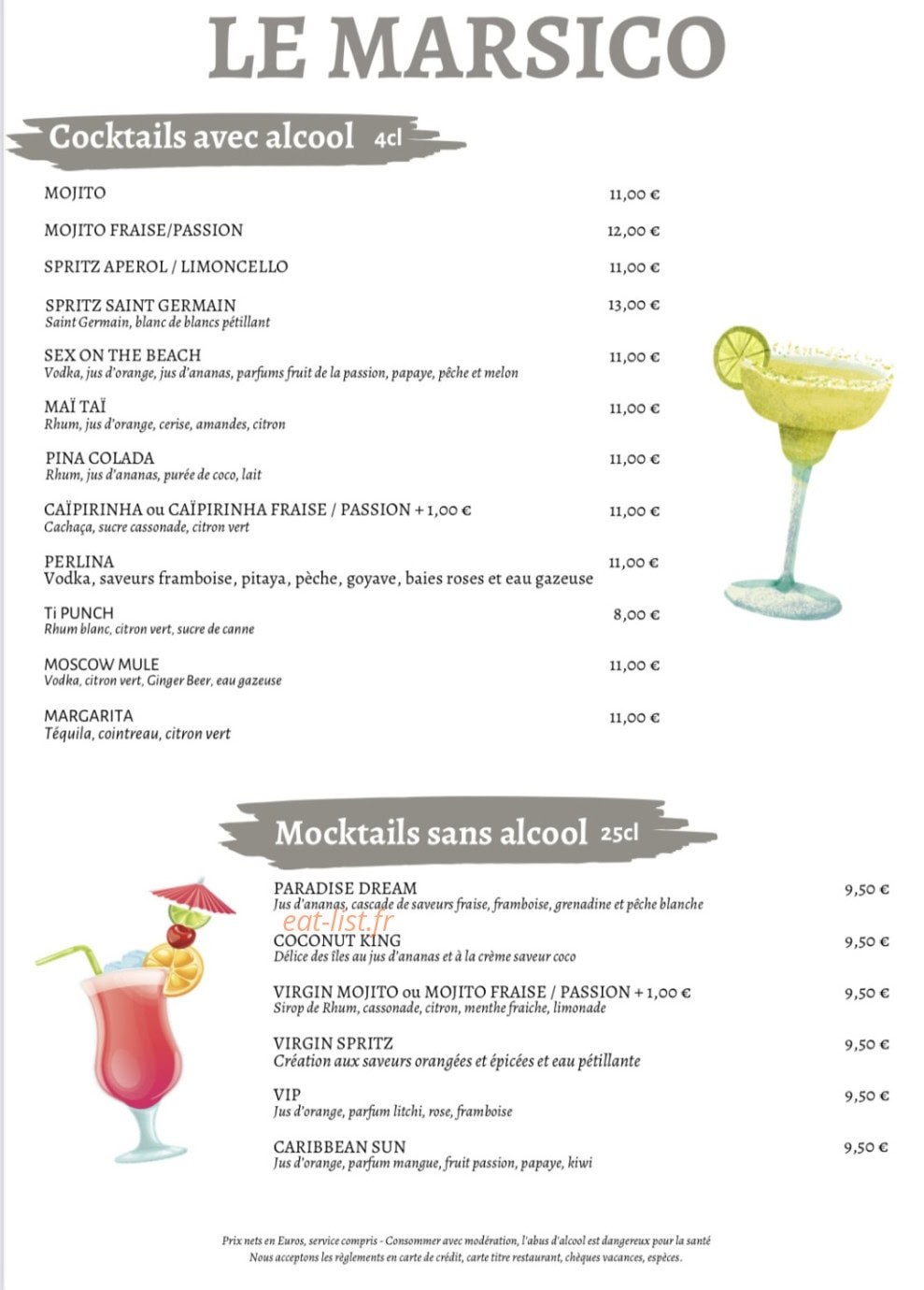 Le Marsico — carte page 1