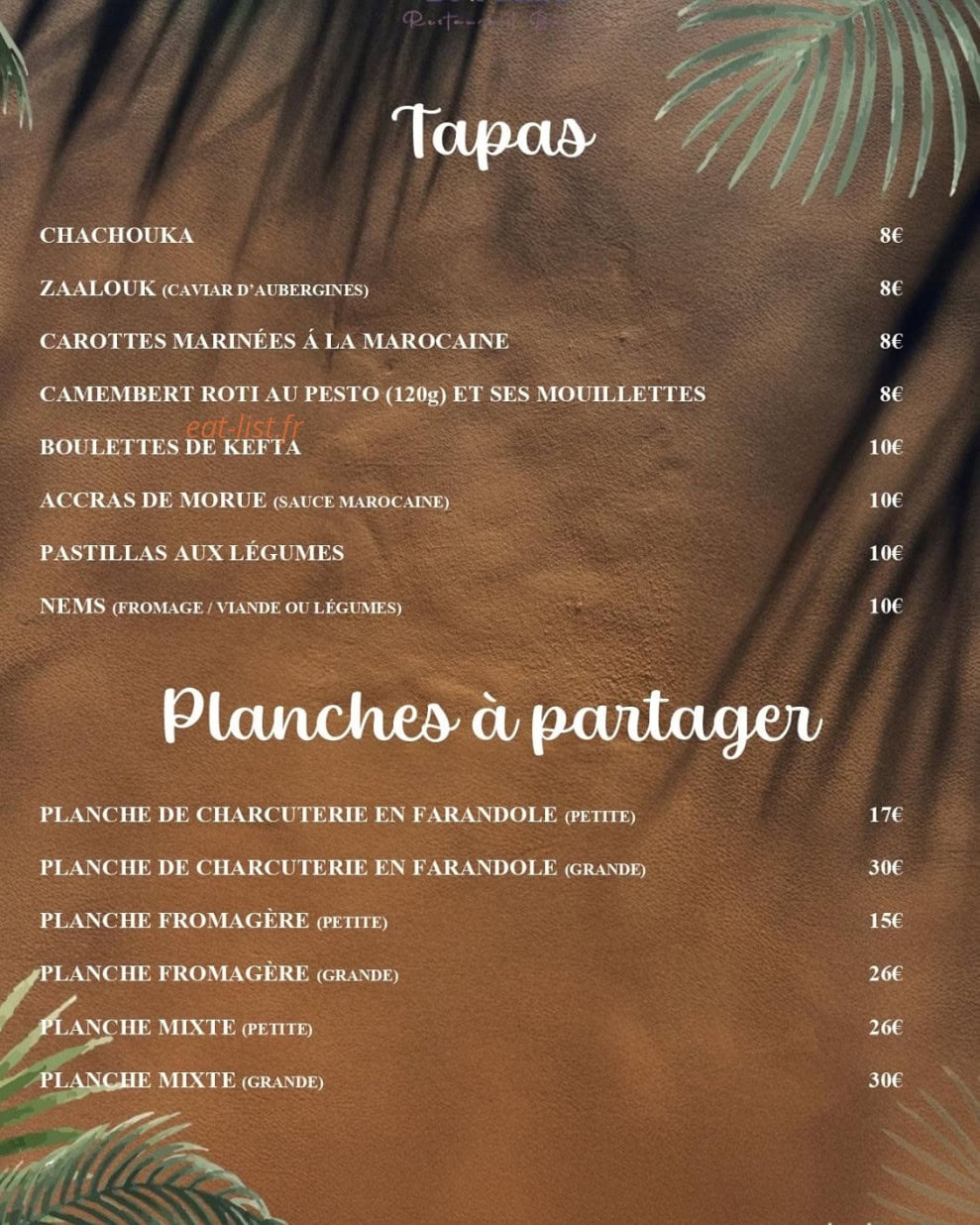 Le Palma — carte page 2