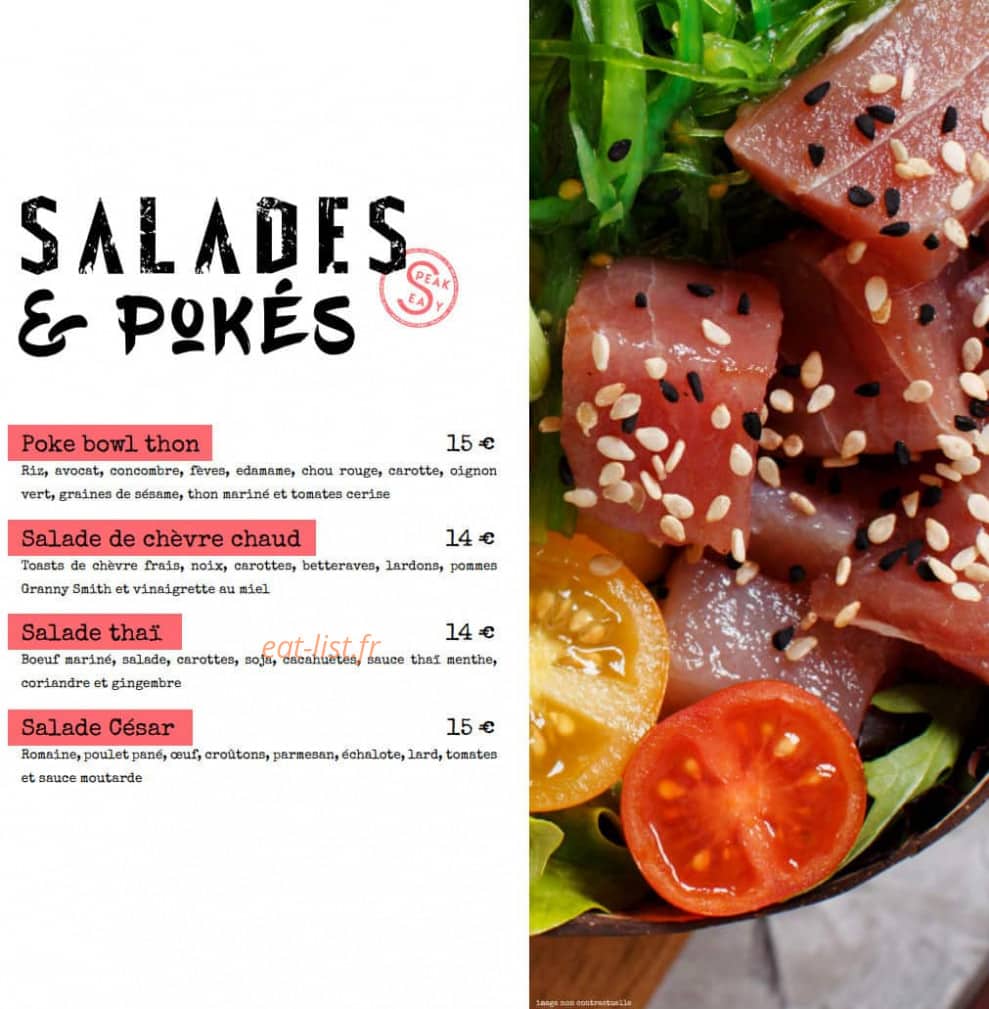 Le Speakeasy — carte page 2