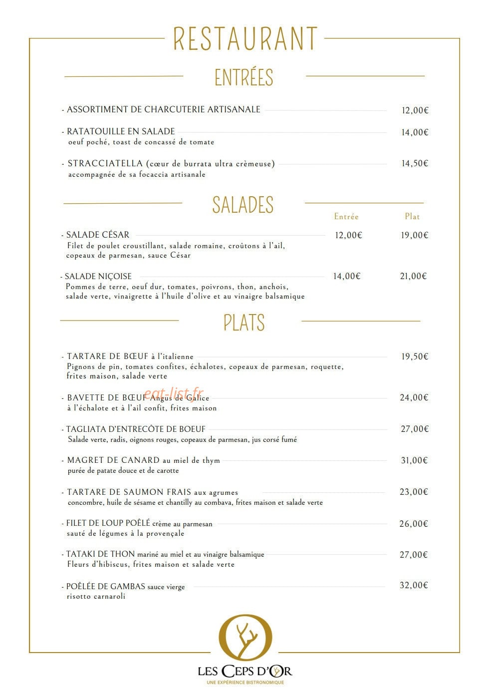 Les Ceps d'Or — carte page 2