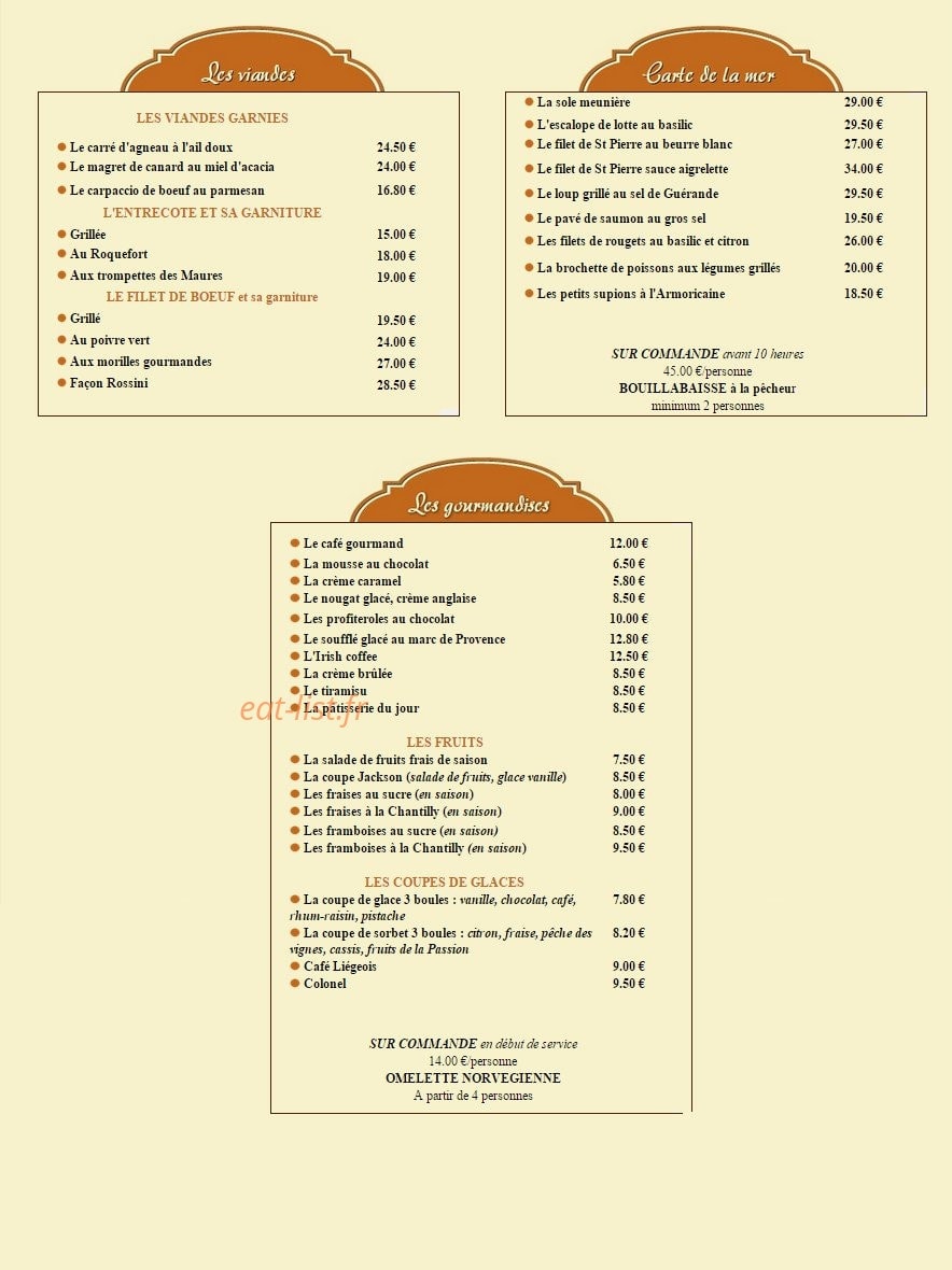 Les Plaisanciers — carte page 3