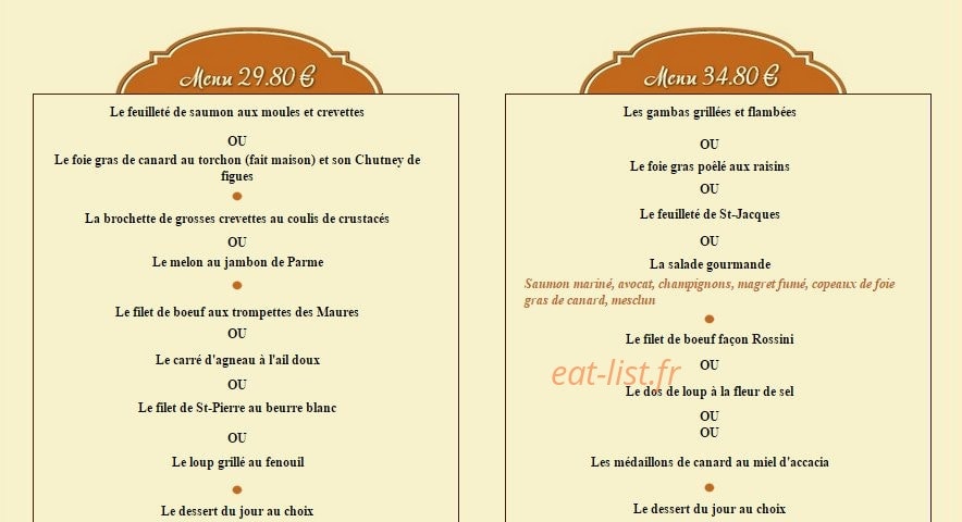 Les Plaisanciers — carte page 5