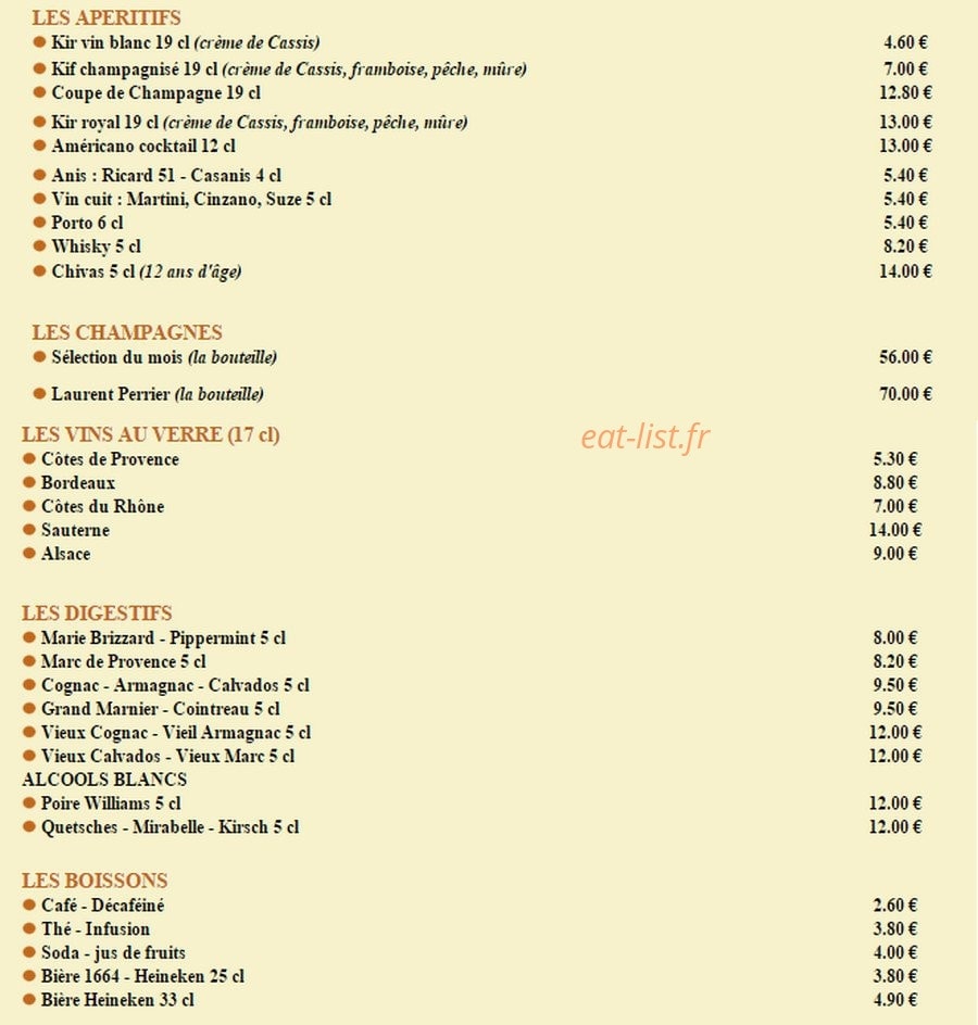 Les Plaisanciers — carte page 6