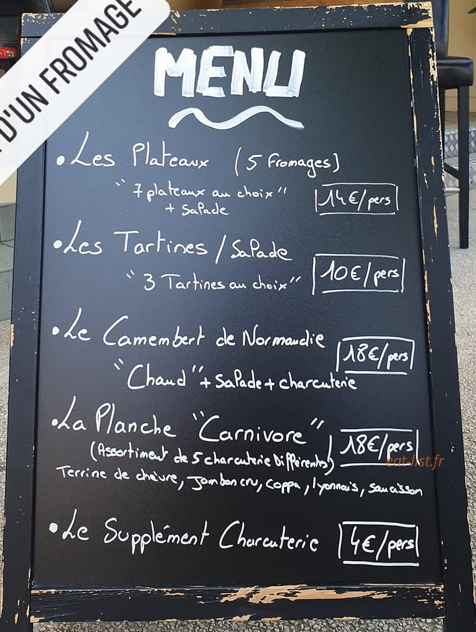 O'Tour d'un Fromage — carte page 1
