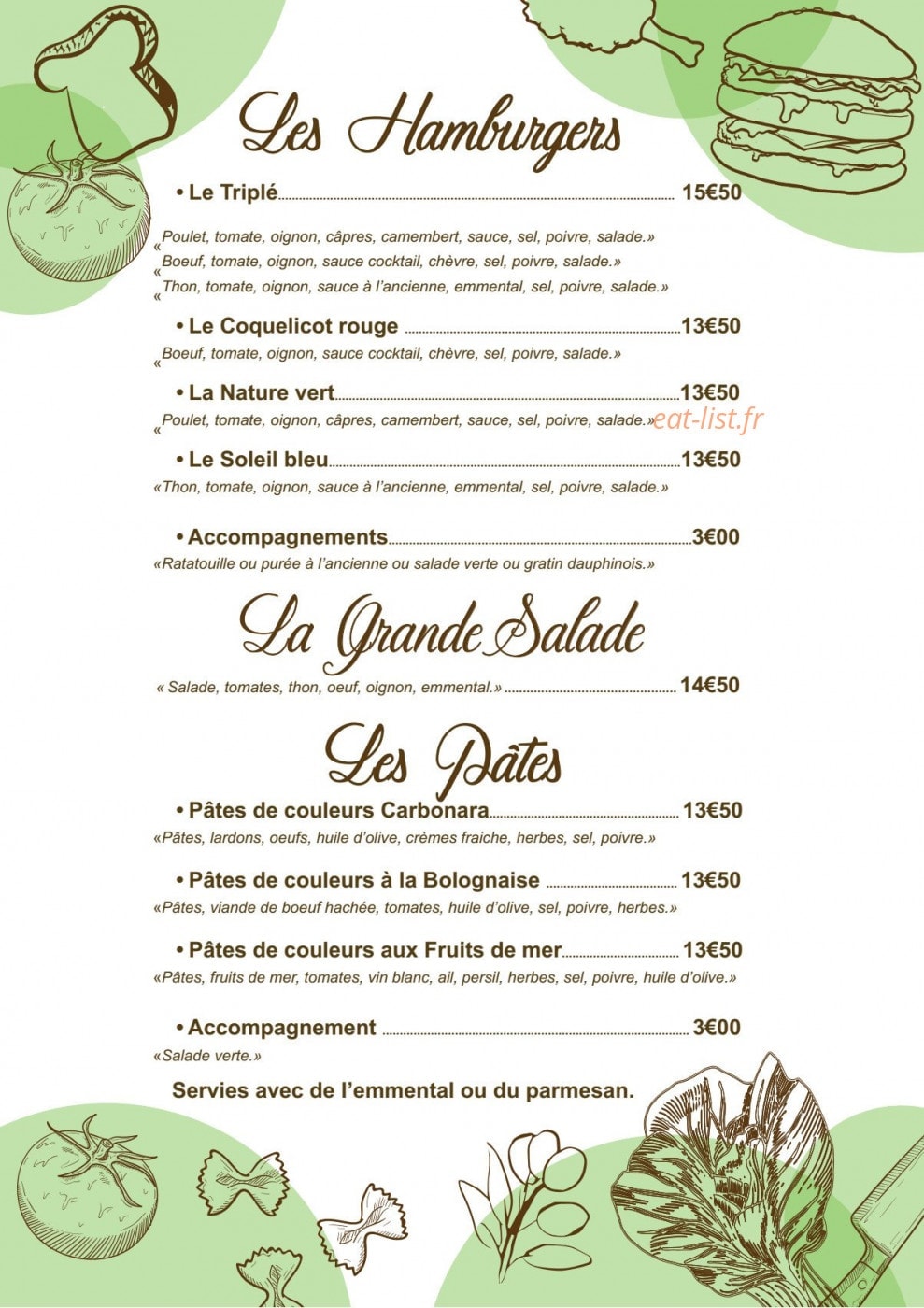 Plaisir Glacé — carte page 6