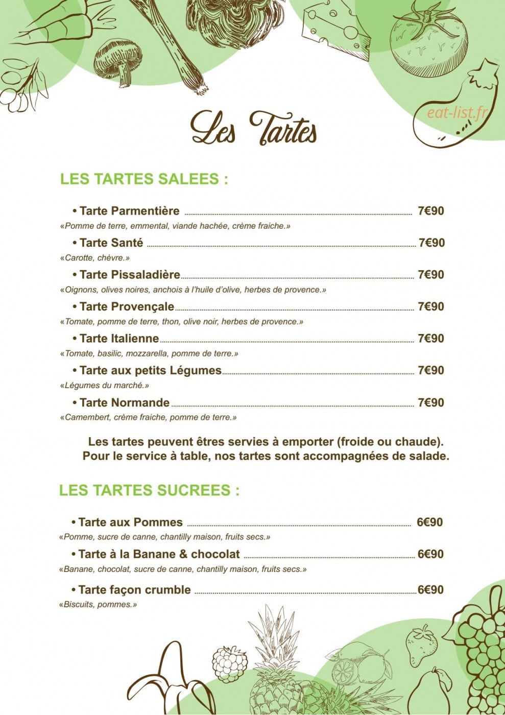 Plaisir Glacé — carte page 4