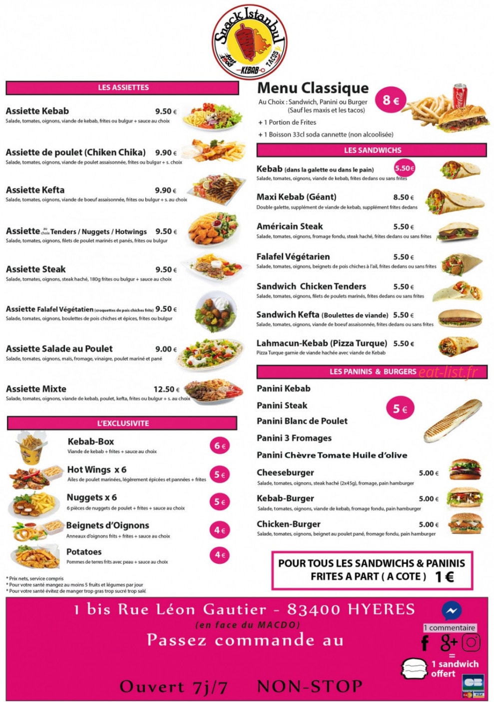 Snack istanbul — carte page 1