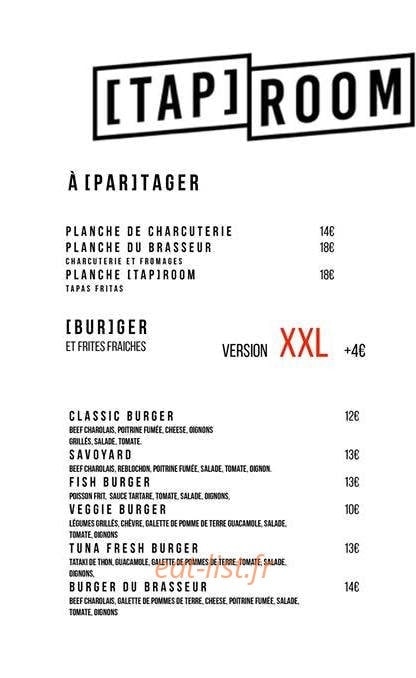 Taproom "Bière des iles d'or" — carte page 2