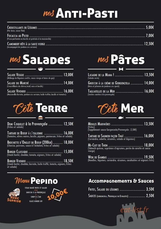 Vivendo — carte page 1