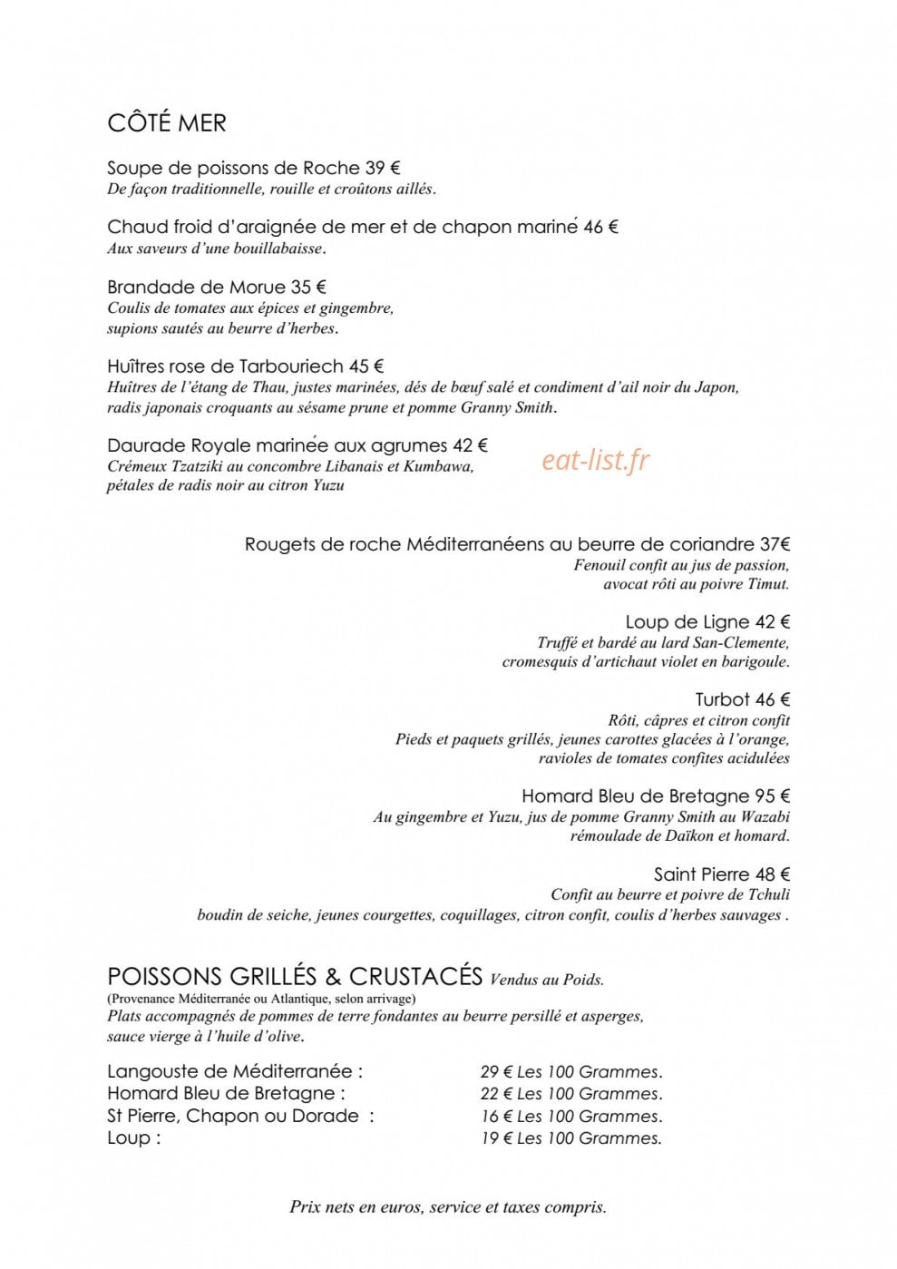 L'Olivier — carte page 5