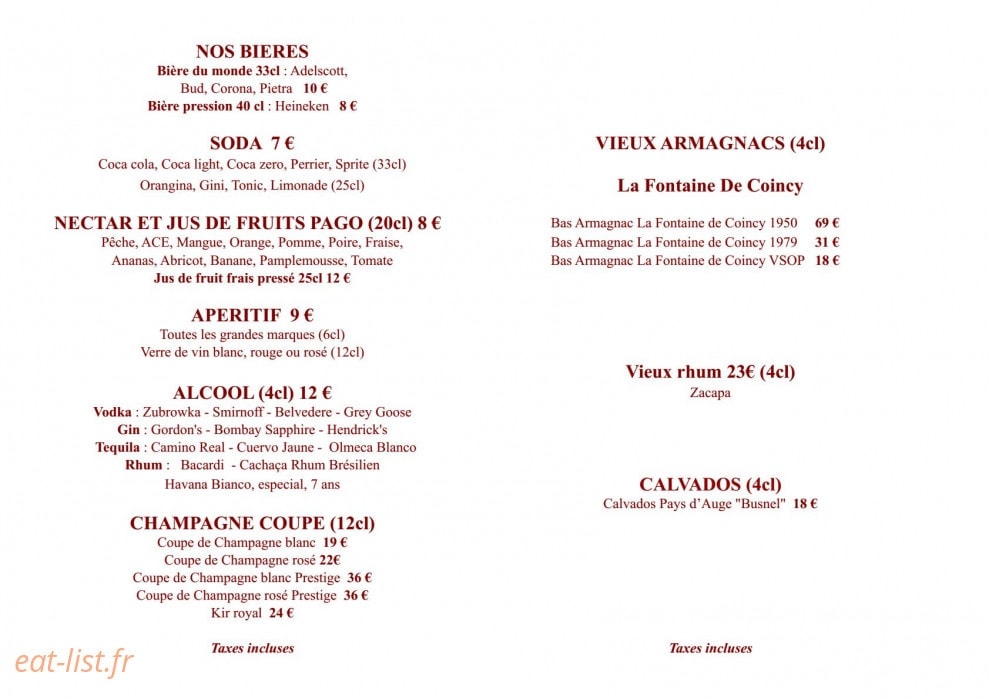 L'Olivier — carte page 12