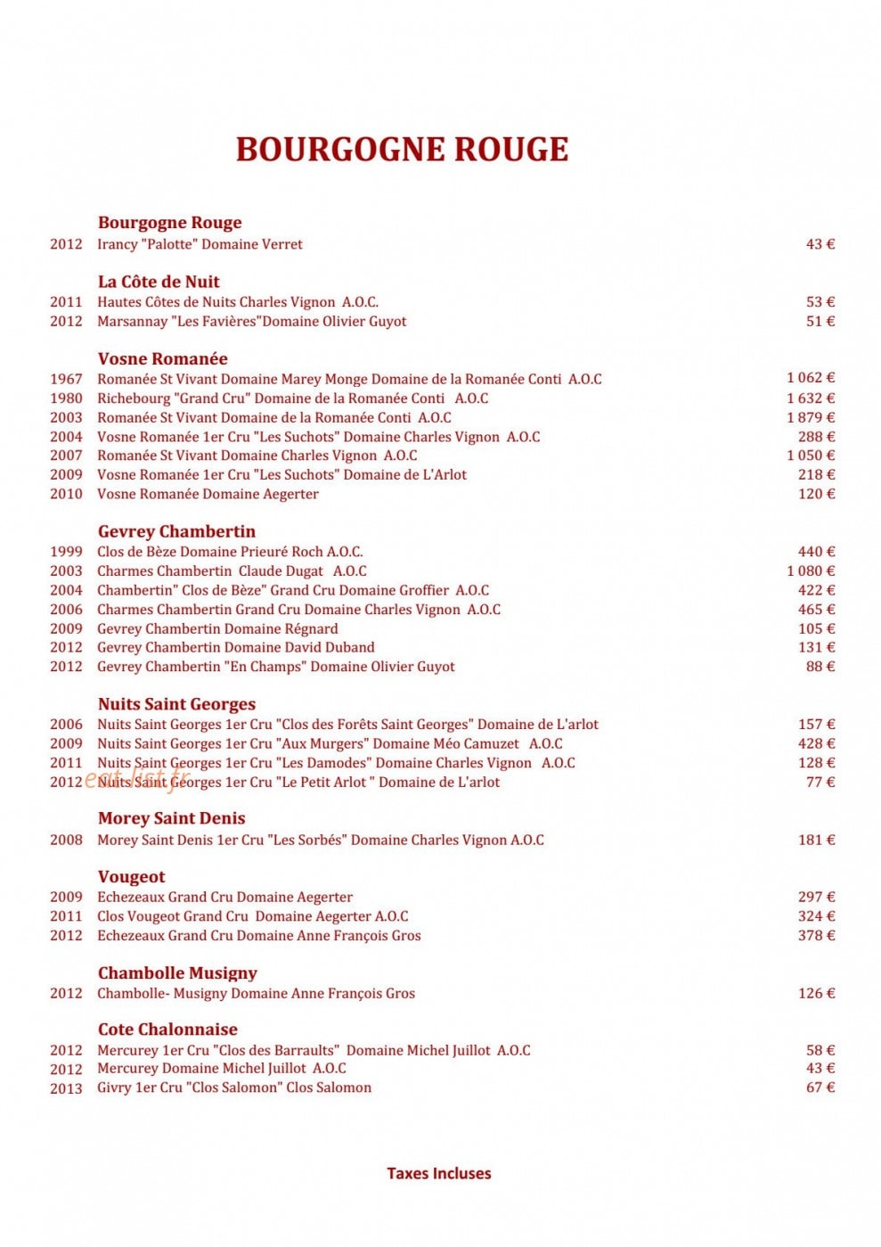 L'Olivier — carte page 16