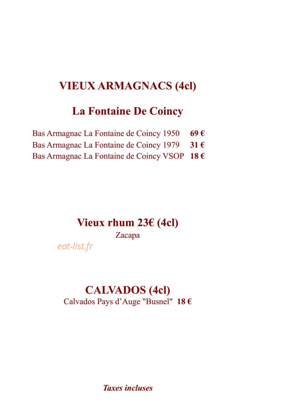 La Pinède — carte page 8