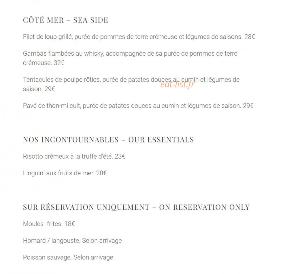 Tabou Beach — carte page 3