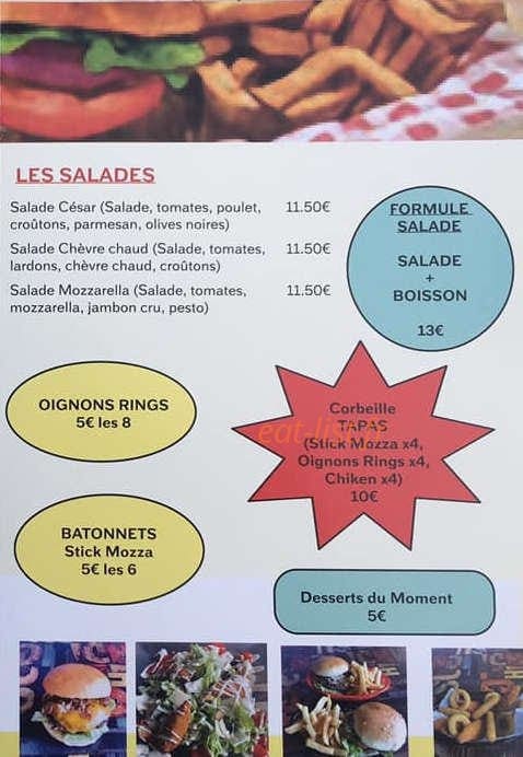 O’Burger de la Presqu’île — carte page 3