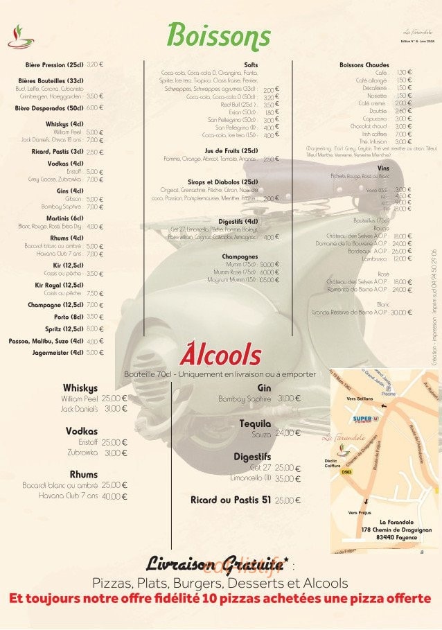 La Farandole — carte page 2