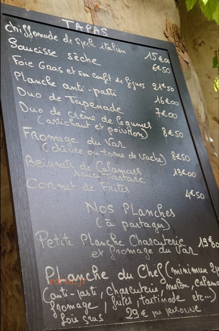 Le Provençal — carte page 1
