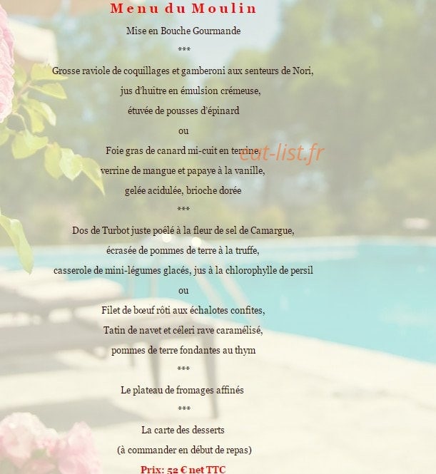 Moulin de la Camandoule — carte page 3