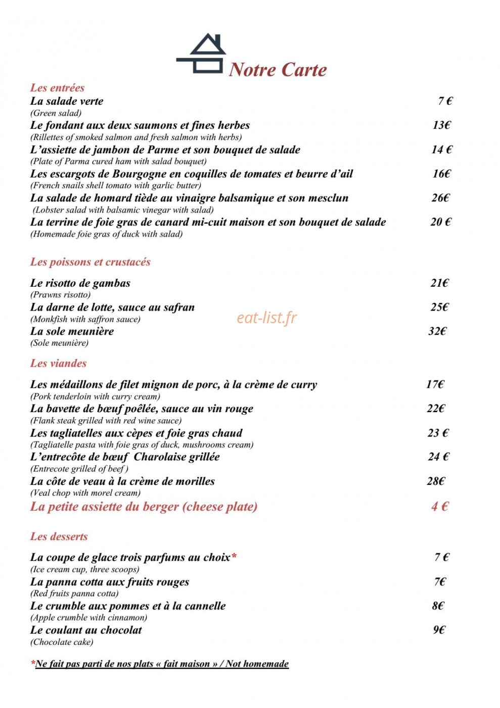 La Bécassière — carte page 4