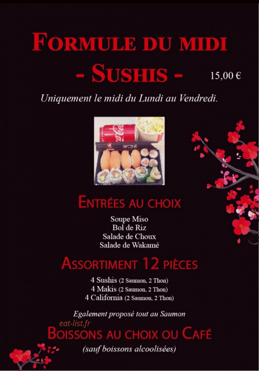 Sushi Wok — carte page 15