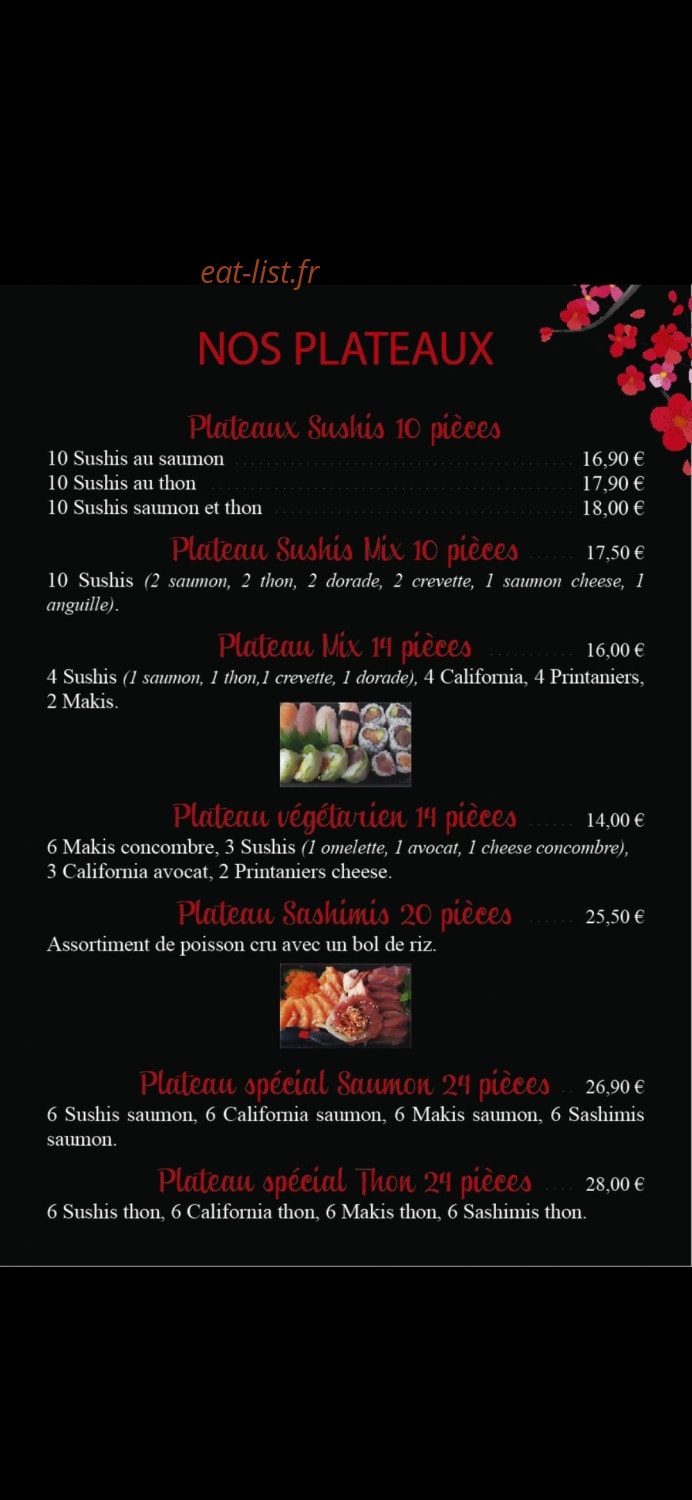 Sushi Wok — carte page 19