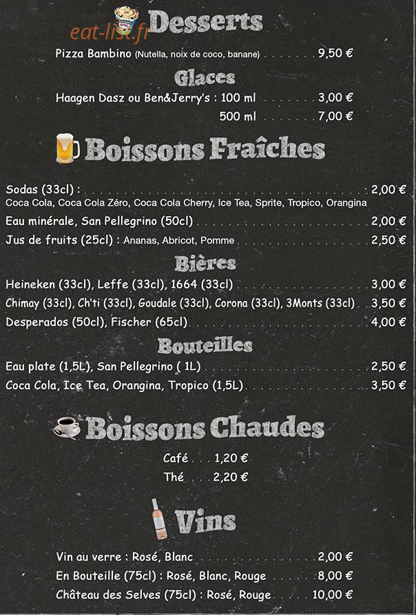 Pépéroni & Co — carte page 4