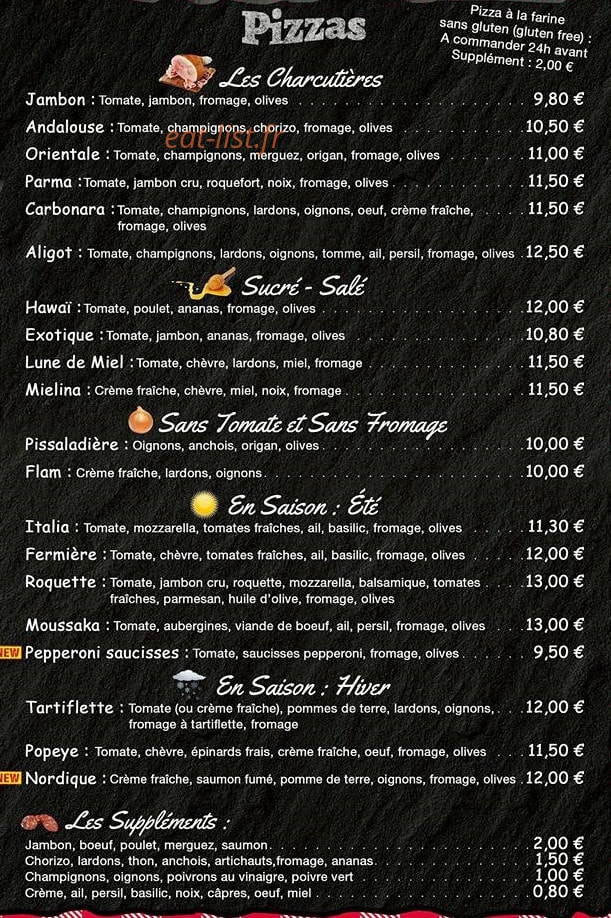 Pépéroni & Co — carte page 5