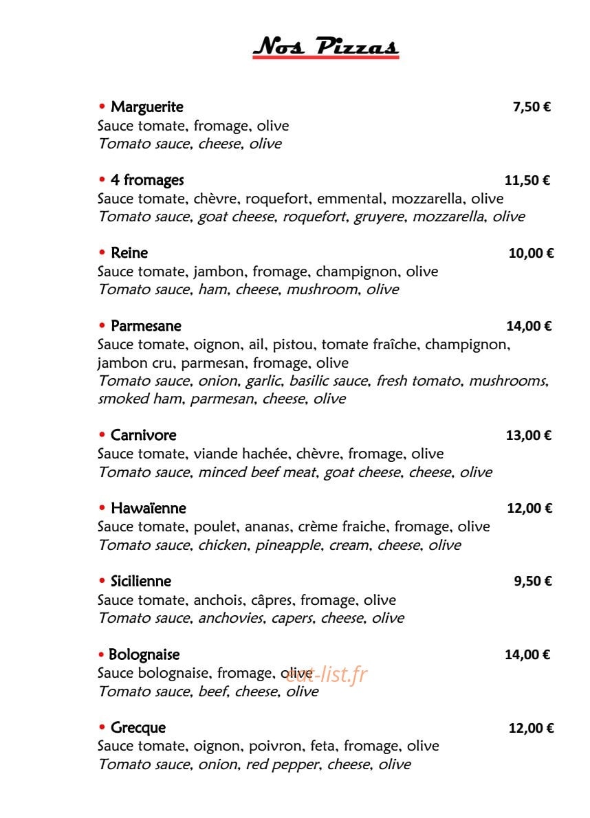 Le Lac — carte page 3