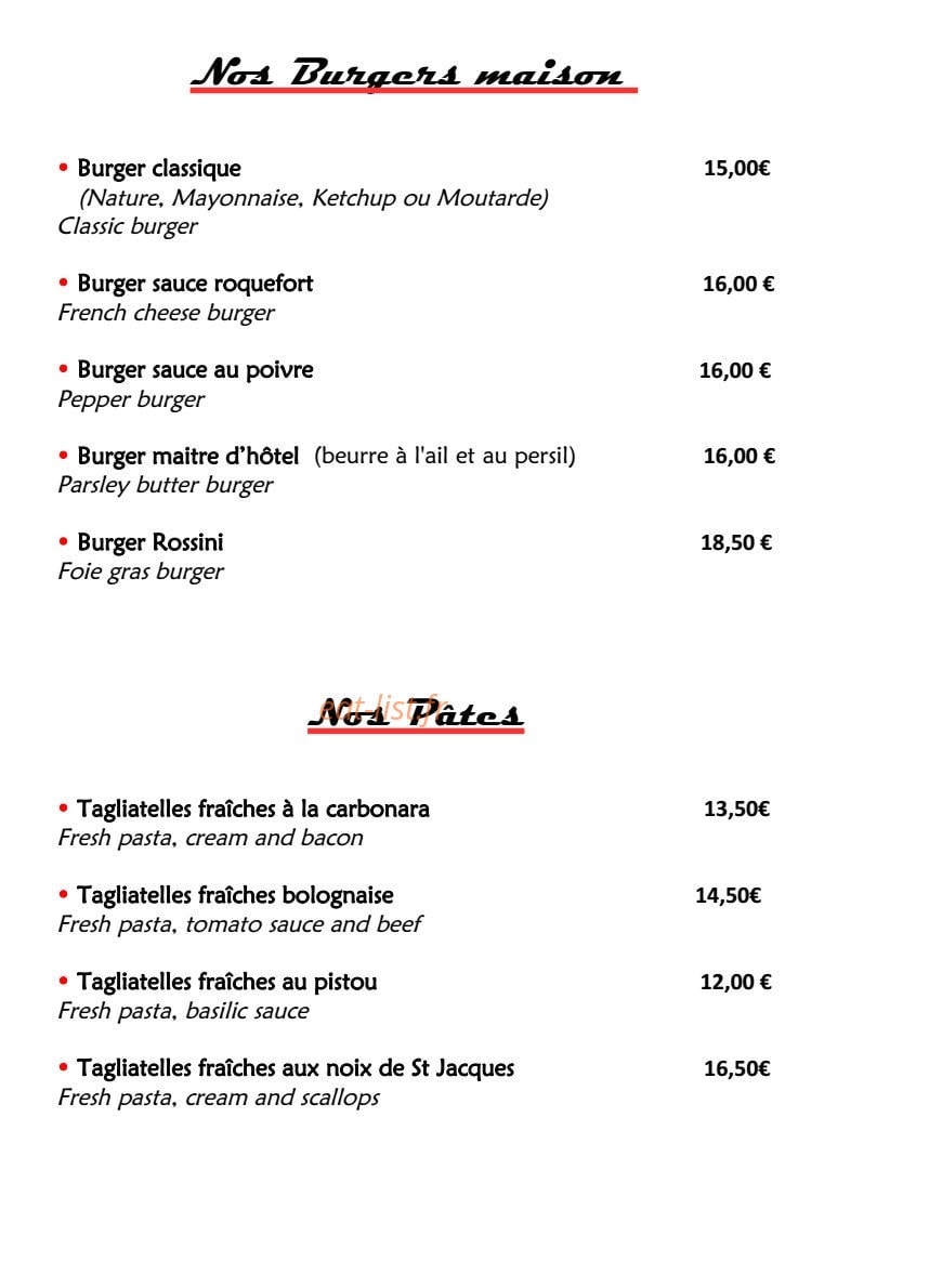 Le Lac — carte page 4