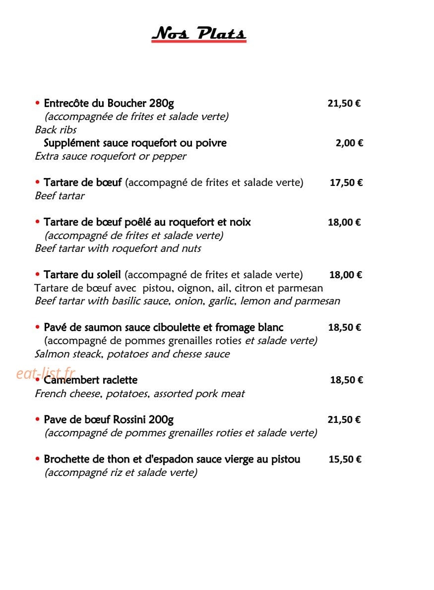 Le Lac — carte page 2
