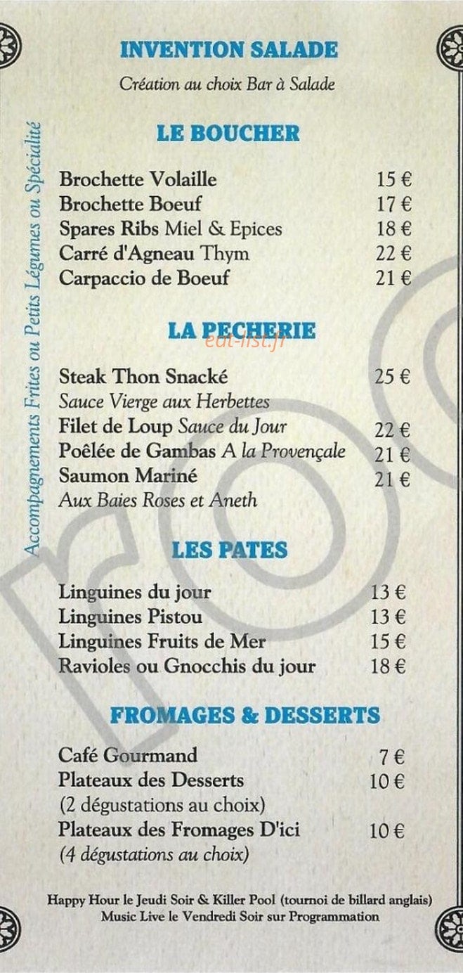 Le Ponton — carte page 3