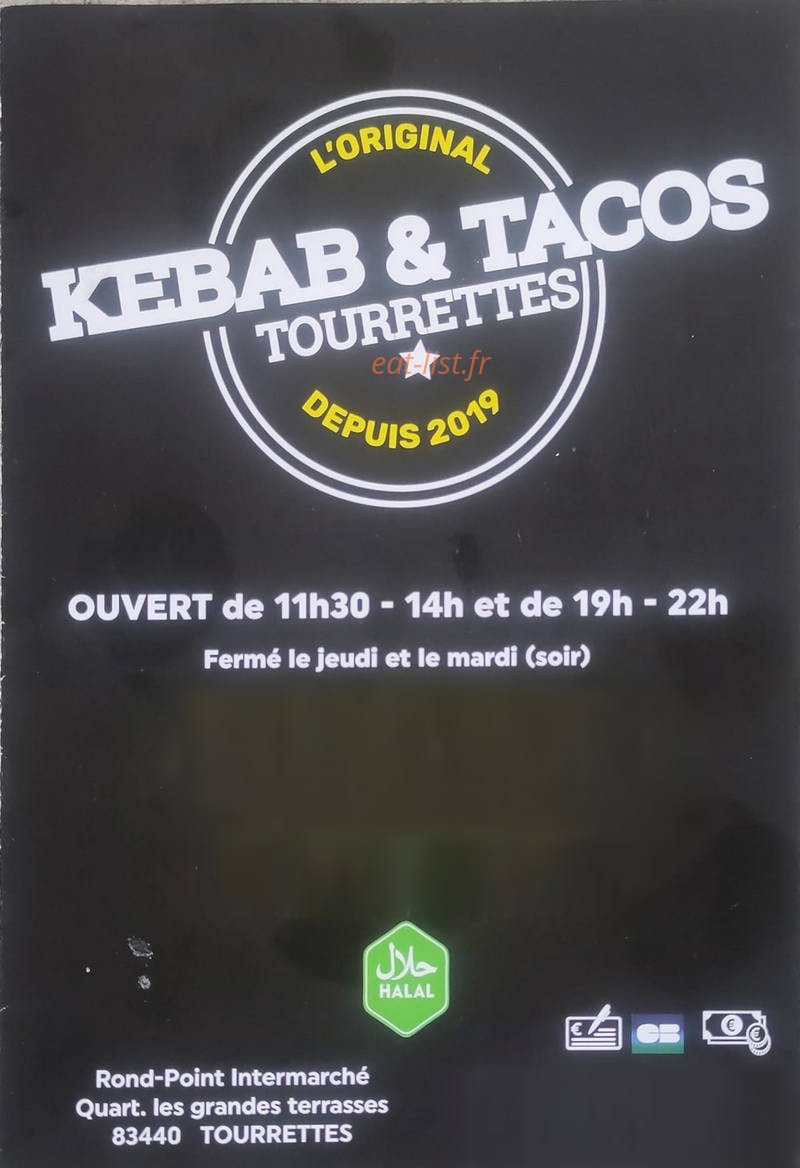 kebab and tacos — carte page 1