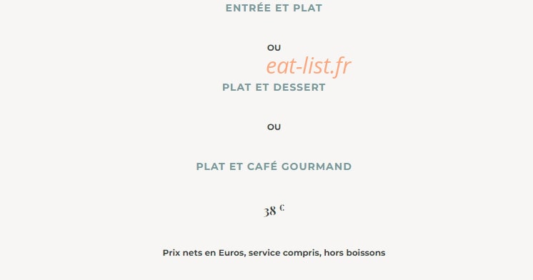 Les Caroubiers — carte page 1