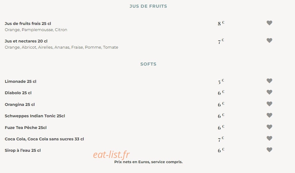 Les Caroubiers — carte page 6