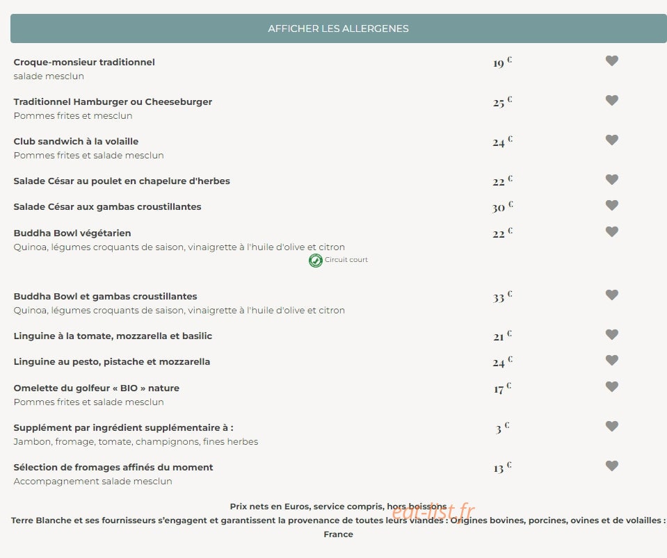 Les Caroubiers — carte page 3