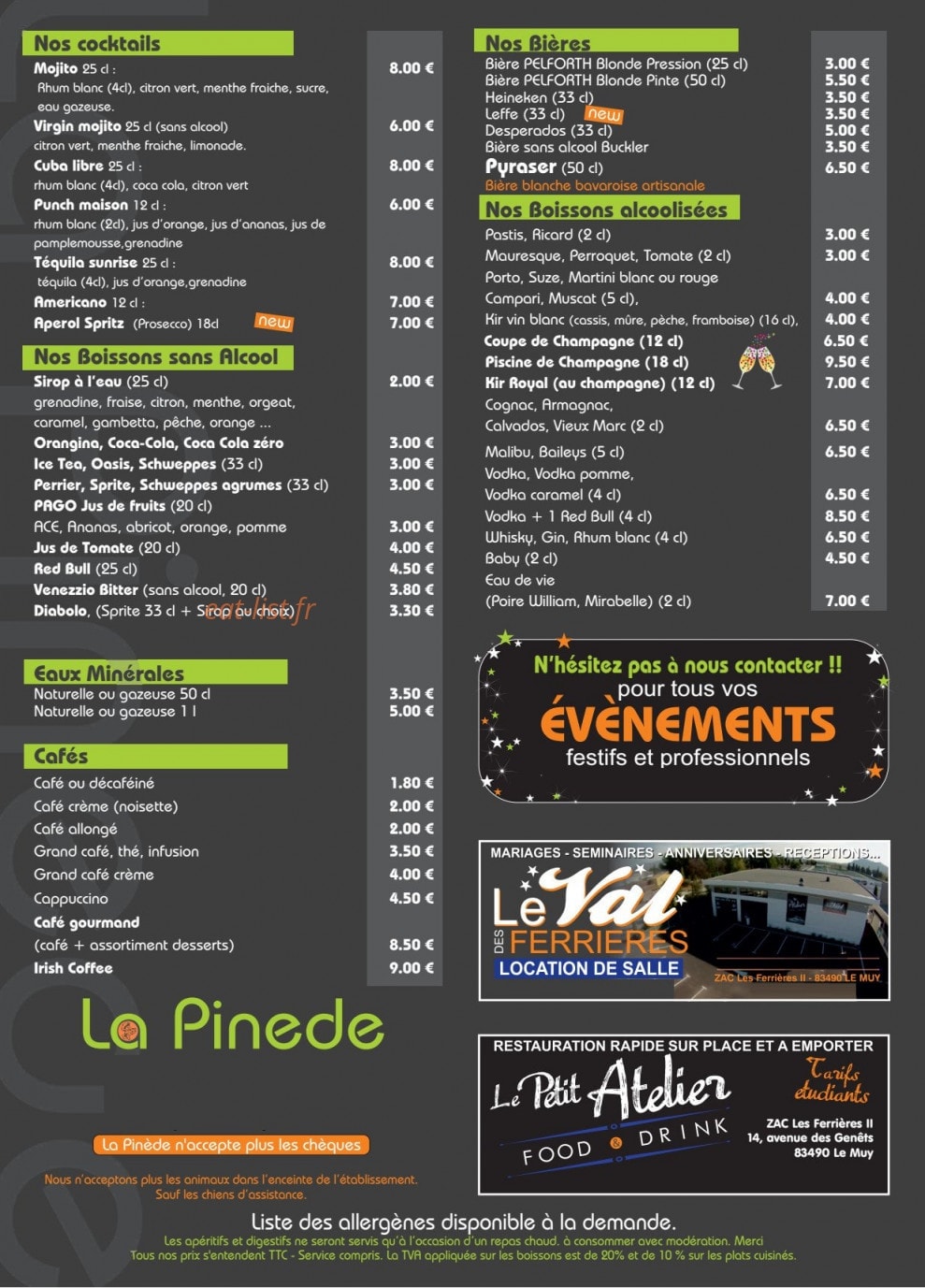 La pinede — carte page 4