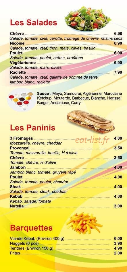 petit régal — carte page 2