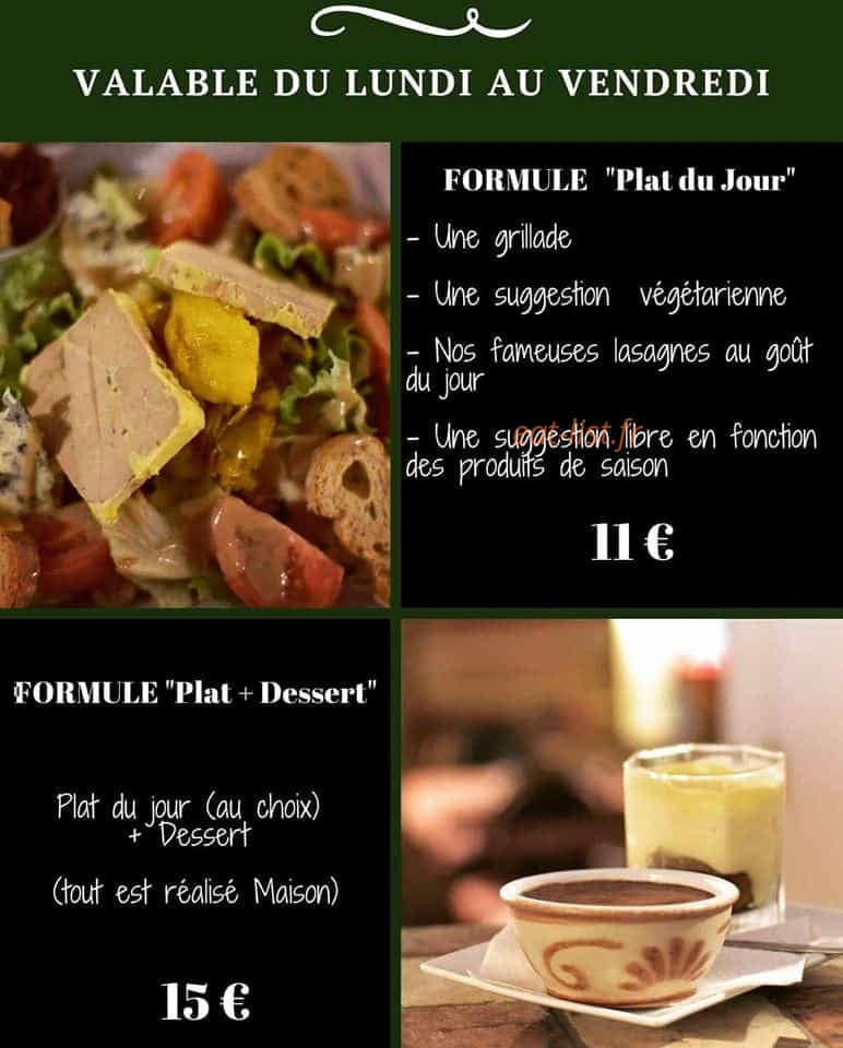 Charlie's Cafe — carte page 1