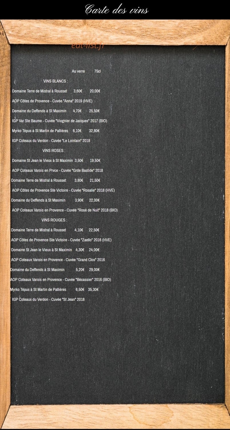 L'ardoise — carte page 2