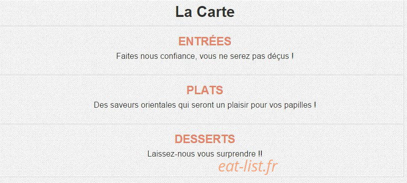 Le Riad — carte page 1